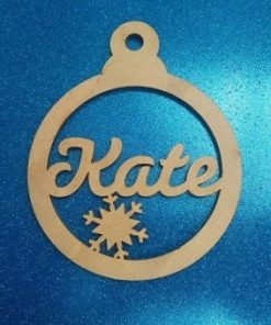 Plain with Snowflake Bauble