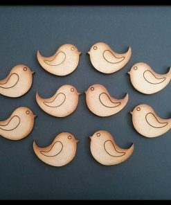 Alternative view of Various Birds Embellishment