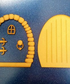 Alternative view of Brick Fairy door