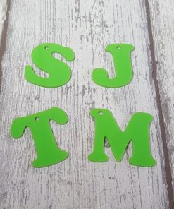 Alternative view of Letter keyring