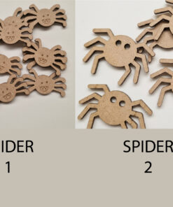 Various Spider Embellishments