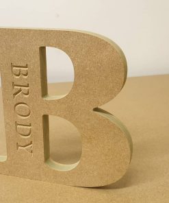 18mm Engraved Letter Georgia Font