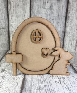 Freestanding Easter Door