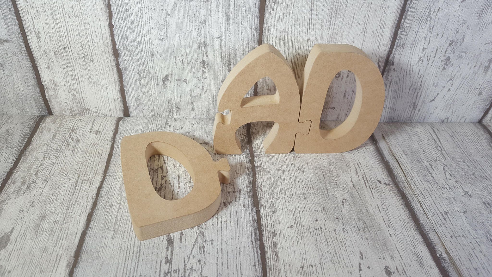 18mm Dad/Daddy/Mum/Mummy jigsaw () - Image 2