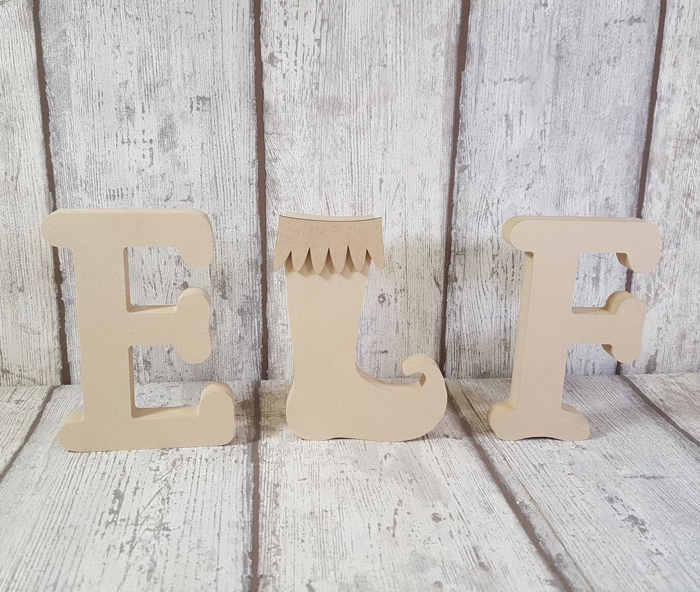 ELF freestanding letter