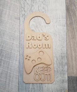 Gaming door hanger