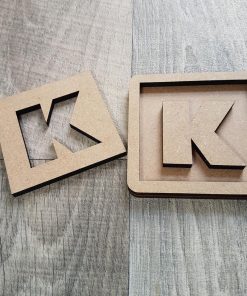 Alternative view of Road letters