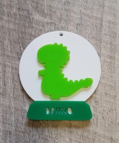 Acrylic snowglobe Dino