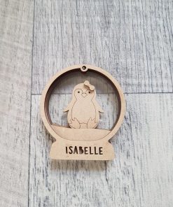 Snowglobe shaker - penguin