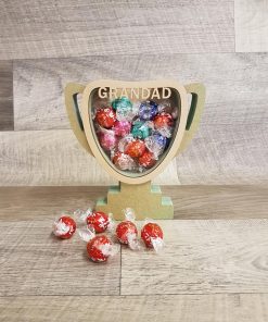 Trophy for small chocolates