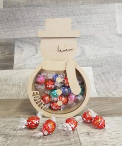 Snowman for small chocolates