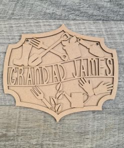 Split plaque - gardening