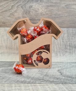 Alternative view of Shirt with football for small chocolates