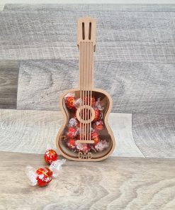 Alternative view of Guitar for small chocolates