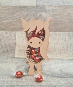Alternative view of Standing Horse for small chocolates