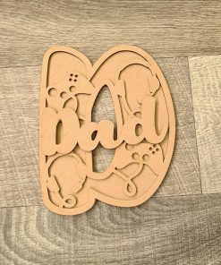 Edged letter and name - gaming
