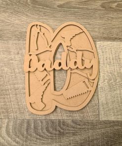 Edged letter and name - tools