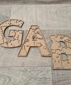 Alternative view of Filled letter - Princess