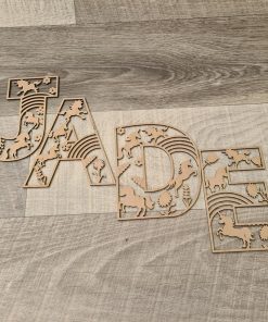 Alternative view of Filled letter - Unicorn