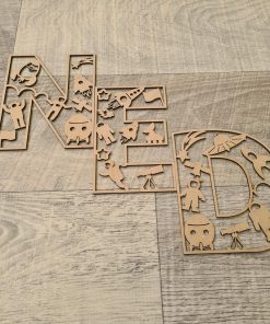Alternative view of Filled letter - Space