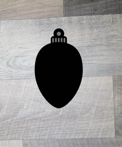 BULB DECORATION - 11cm