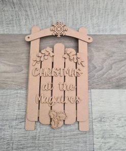 Sleigh Plaque - Christmas at the ...