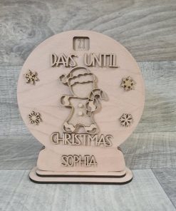 Rotating advent -Snowglobe - gingerbread