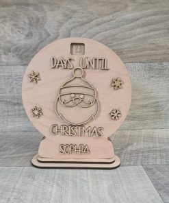 Rotating advent -Snowglobe - Santa