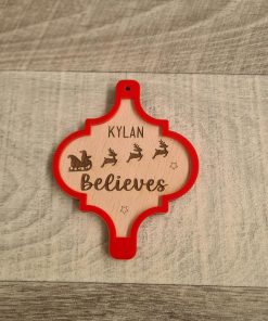 Arabesque - We believe bauble