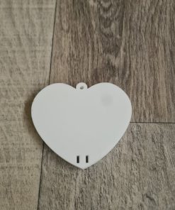 Alternative view of Acrylic money bauble - Pudding heart - free SVG