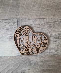 Layered Mum / Mam / Nan heart