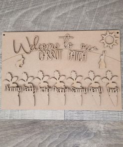 Welcome to the carrot patch A4