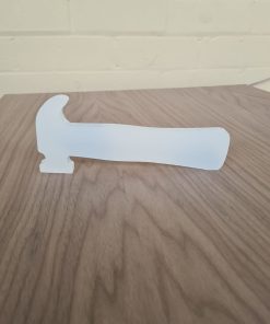 Chunky acrylic hammer 10mm freestanding