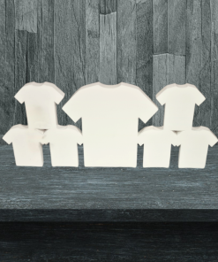 10mm acrylic football shirt with 6 small shirts