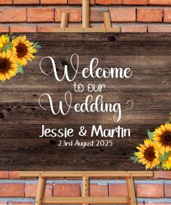 Welcome Sign SUNF on DW