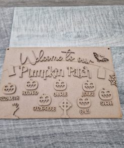 Welcome to the pumpkin patch A4