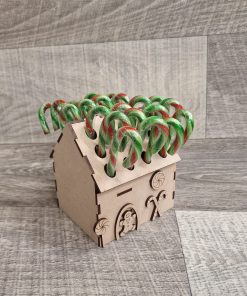 Advent Candy Cane House