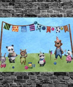 Alternative view of Birthday board - Animal Party