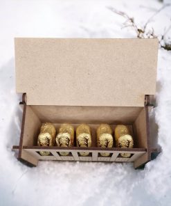 Alternative view of Stable - for 5 reindeer - The Original