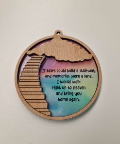 Alternative view of Stairway memory bauble - 2 piece