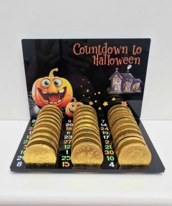 PRINTED 30 coin Halloween countdown - Pumpkin