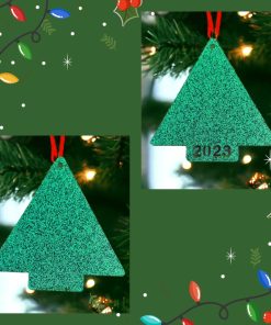 Triangle tree bauble