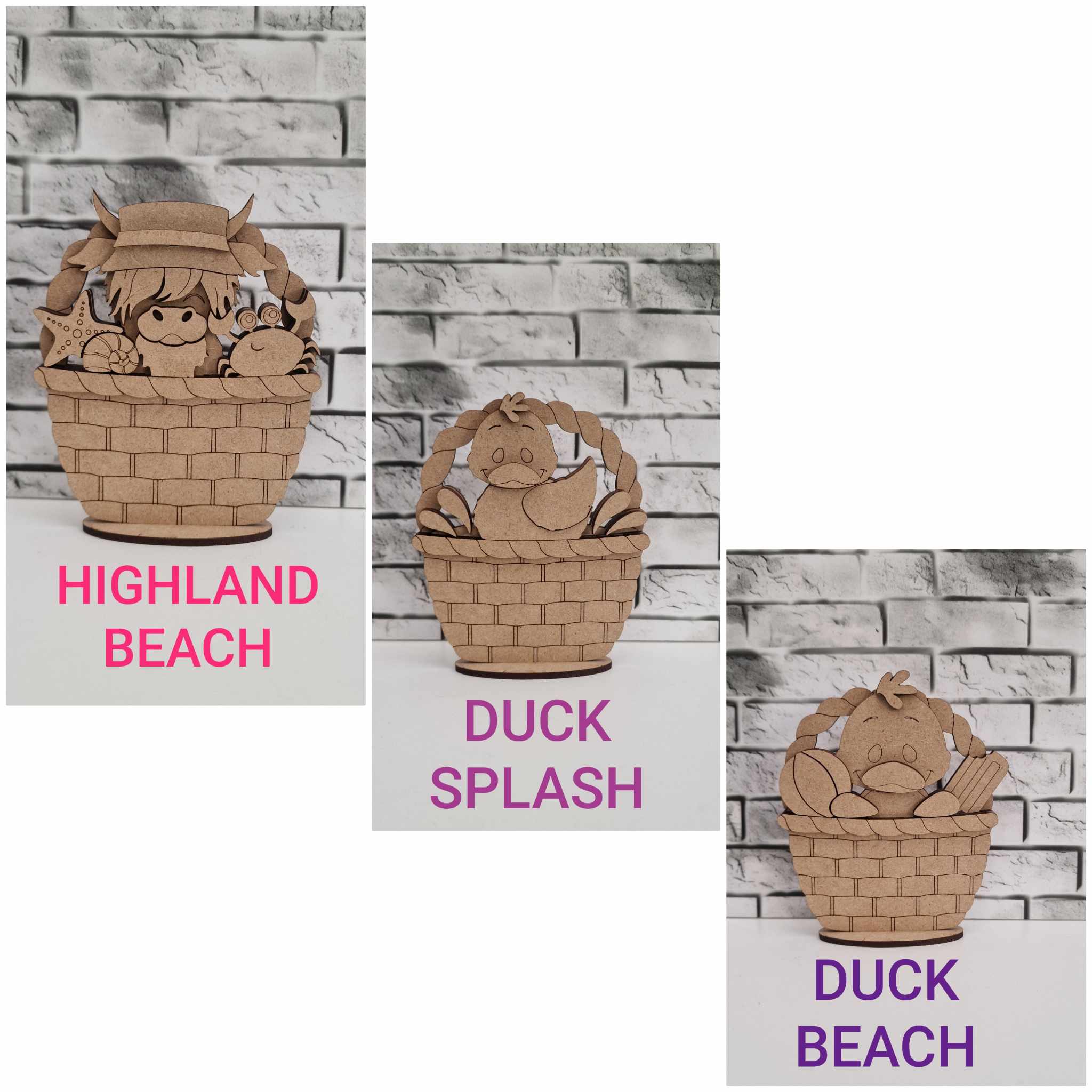 Mini Interchageable BASKET with inserts - Image 7