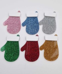 Glitter mitten