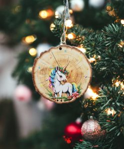 Log Slice - Unicorn stars