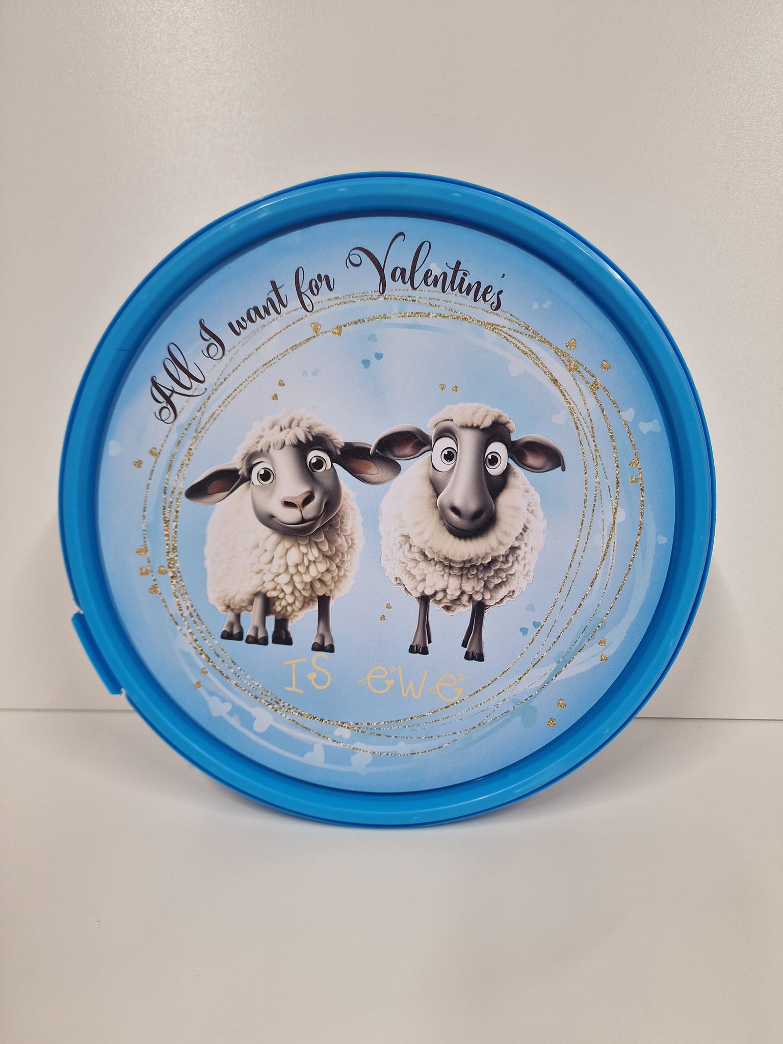 Chocolate tub stickers - Valentines Ewe - Image 4