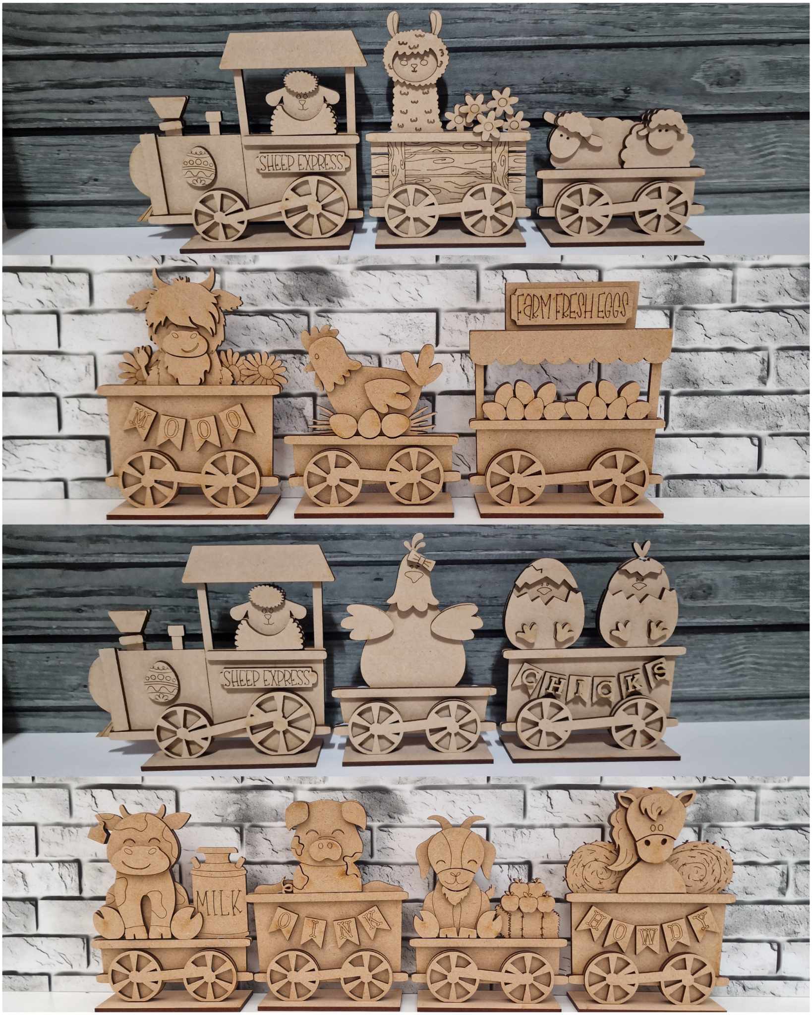 Easter Train - Sheep express