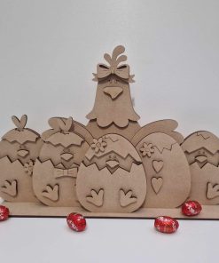 Mother Hen and her chicks