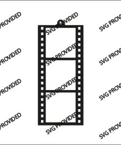 Alternative view of 11 x 5 polaroid strip blank