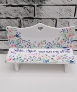 Bench printed - Spring Feathers